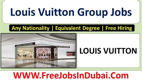 louis vuitton job vacancy|louis vuitton job opening.